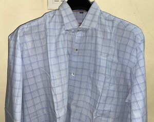 Men Checked Cotton Formal Shirt