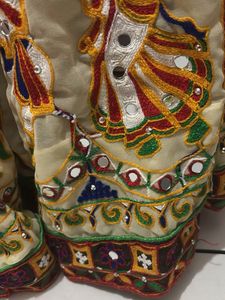 Embroidered Indian Saree