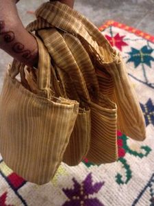 Striped Pouches (Set of 5)