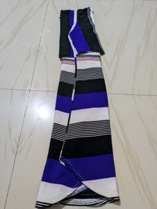 Colourful Blue Dress For Womens