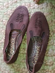 Catwalk Brown Leather Loafers