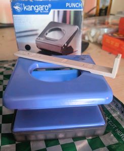 Kangaro DP-540 Paper Punch In Light Blue Color (punching machine)