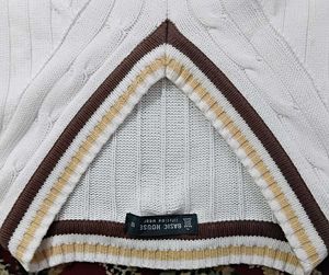 White Sweater Vest
