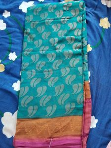 New Cotton Textured Saree
