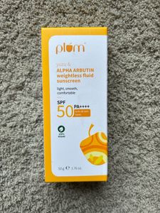 Plum Yuzu Sunscreen SPF 50