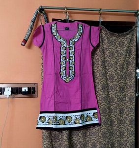 Pink Pretty kurta/kurti