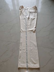 Very good Condition Cream Trouser For Office