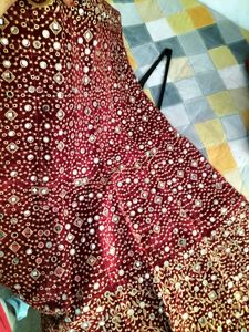 🔥New Wedding lehanga 💕💯 heavy  Merrar Wark