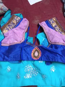 Combo Streched Blouse, Size 36