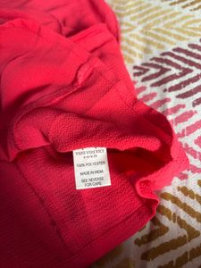 Magenta Ruffle Top