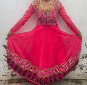 Anarkali Net Suit For Women