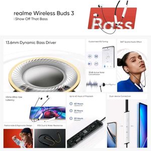 Realme buds wireless 3 (1st copy)@ 299/-
