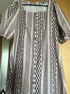 Striped Midi Dress/Unused