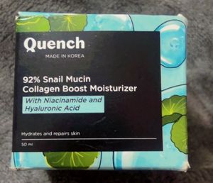 Quench Snail Mucin  Collagen Moisturiser
