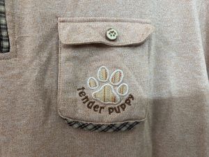 Beige Layered Puppy Tee