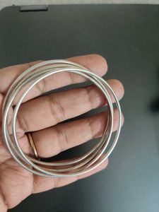 92.5 Silver Bangle Set
