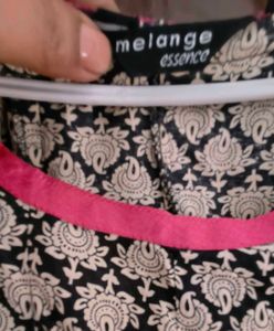 melange anarkali kurta