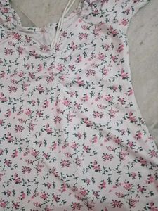 Floral Print Mini Dress