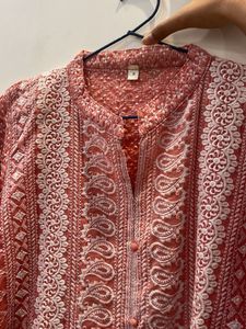 Elegant Embroidered Kurta
