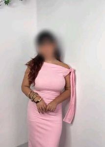 Pink One-Shoulder Dress