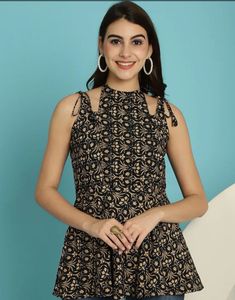 Floral Print Top - 7Threads