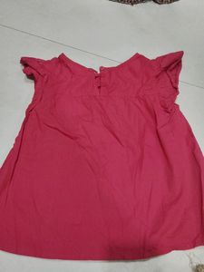 Pure Cotton Red Top