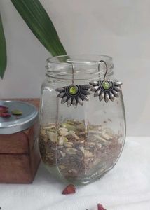 Boho Sunflower Dangle Earrings
