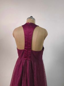 Maroon Gown