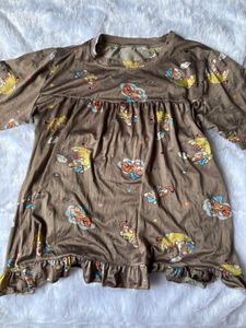Korean Sleep Wear Top