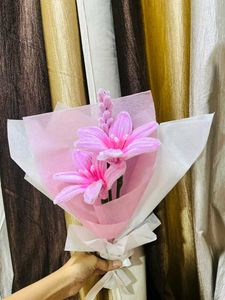 Pink Artificial Flower Bouquet