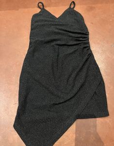 Sparkly Black Mini Dress