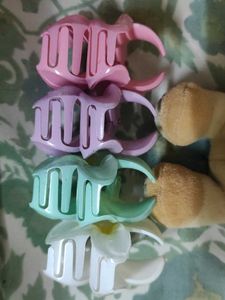 Flower Hair Claws
