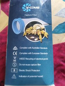 Comb. Vacuum. Eliminate Head Lice And Eggs