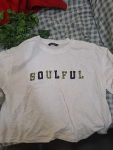 Soulful White T-Shirt