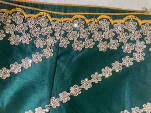 Emerald Green Embellished Blouse
