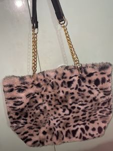 Fur Tiger Print New Handbag Shoulderbag