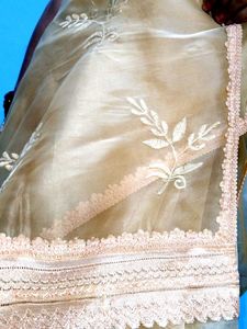 Elegant Embroidered Saree