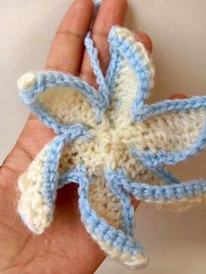 Crochet Star Ornament