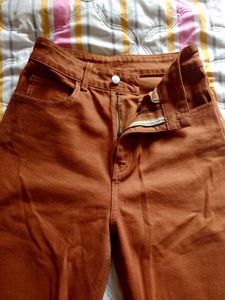 Trendy Brown Jeans