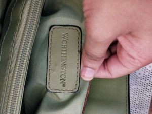 Green Leather Handbag