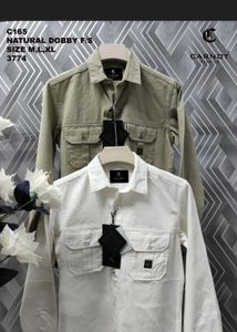 Carnot Premium Gray Casual Shirt