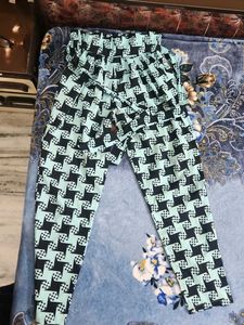 Floral Print Joggers (combo of 2)