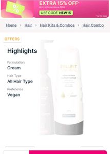 BBLUNT Shampoo &amp; Conditioner