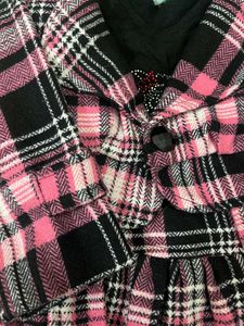 Pink Plaid Girls Outfit