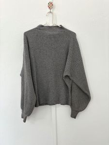 Gray Knit Sweater