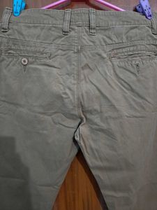 Khaki Formal Trouser