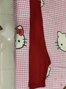 Red Legging From Avasa