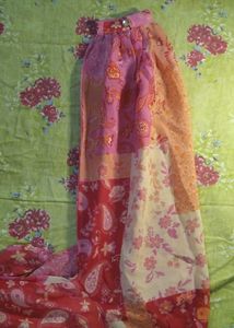 Floral Print Tie-Front Top