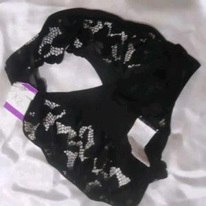 Black Lace Thong panty