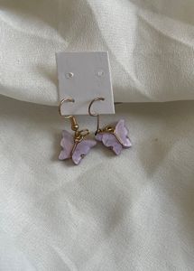 🦋Lilac Butterfly Earrings🦋